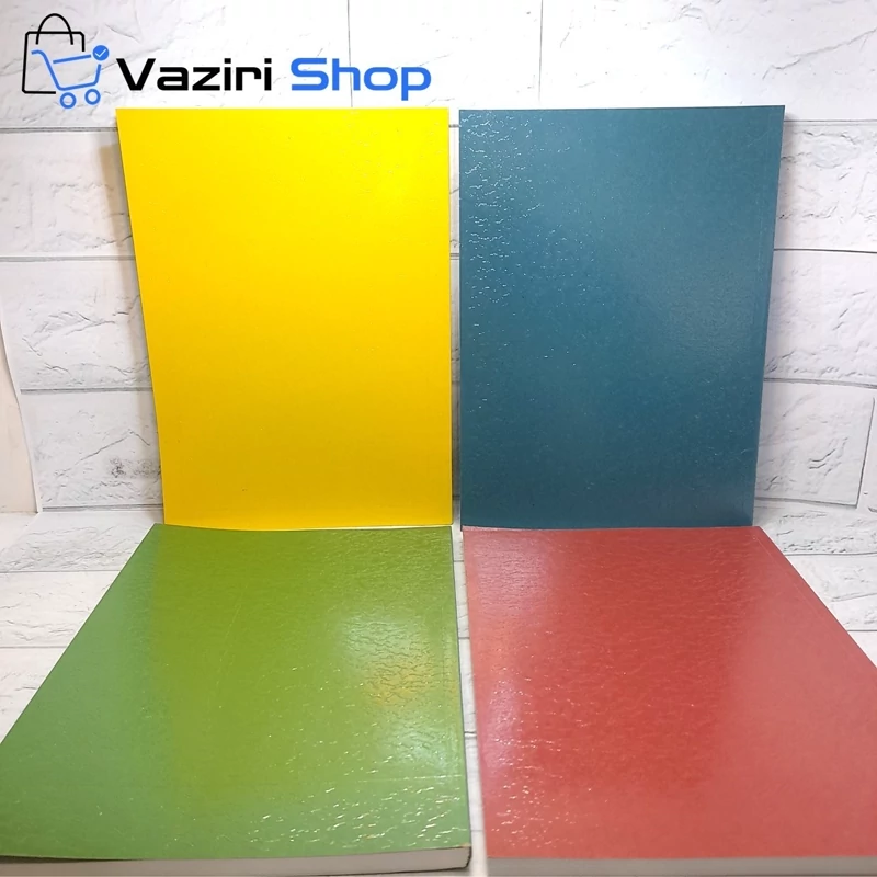 دفتر مشق 80 برگ بدون فنر ( ته چسب )