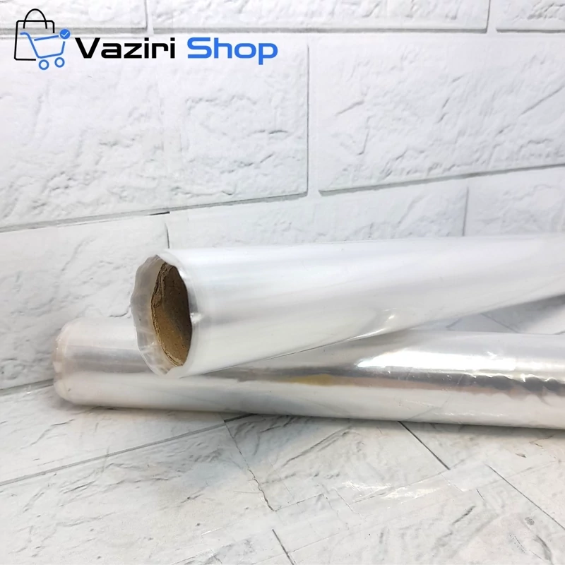 جلد نایلونی پلاستیکی کتاب مدل لوله ای 33 * 250 سانتیمتر