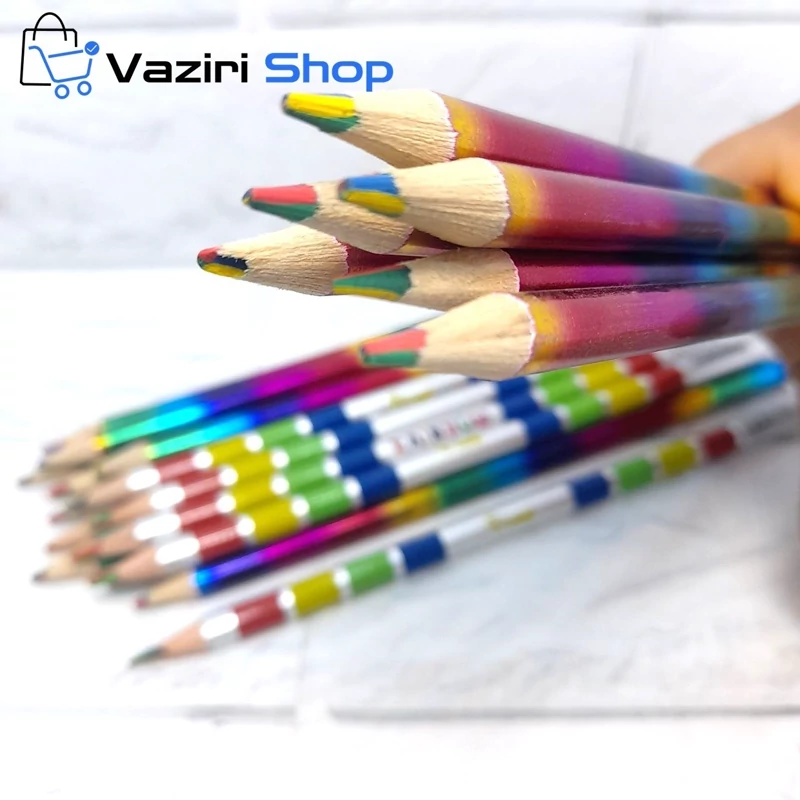 مداد 4 رنگ ، 4 مغز رنگی در یک مداد