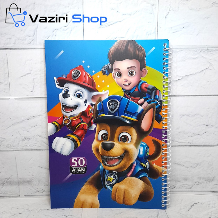 دفتر نقاشی 50 برگ فنری