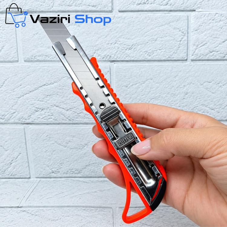 کاتر فلزی Knife | کاتر تمام فلزی مقاوم و حرفهای