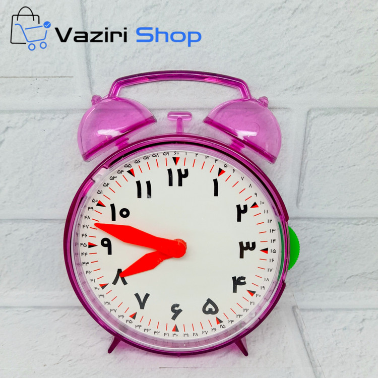 ساعت آموزشی عقربه ای چرخ دنده دار شماره 2 ( NO.2 )