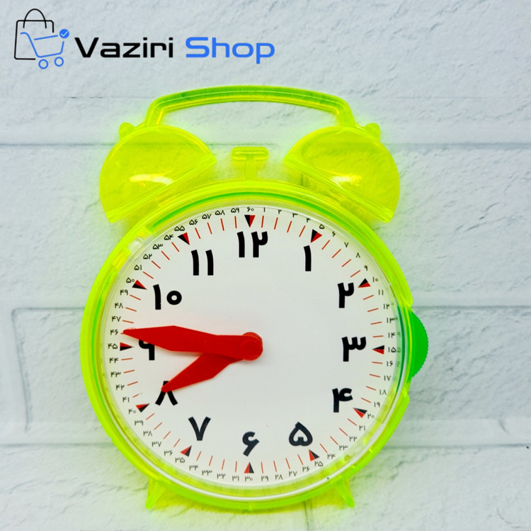 ساعت آموزشی عقربه ای چرخ دنده دار شماره 2 ( NO.2 )